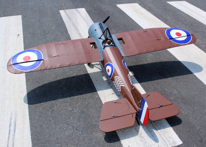 Bristol M1C Monoplane 20cc Gas 1/4 ARF i gruppen Katalog / Fabrikat / S / Seagull / Flygplan hos Minicars Hobby Distribution AB (SEA337)