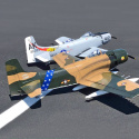 Skyraider Camo 35-60cc Bensin 2.15m ARF