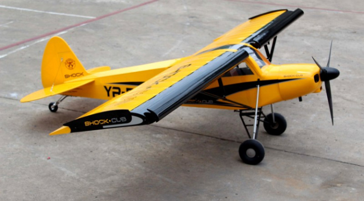 Shock Cub 35-55cc ARF 2.59m Gul i gruppen Katalog / Fabrikat / S / Seagull / Flygplan hos Minicars Hobby Distribution AB (SEA357Y)