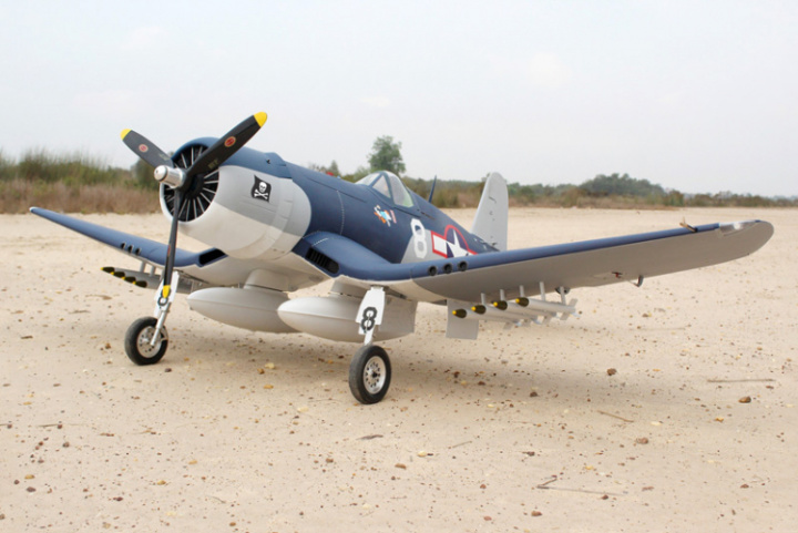 F4U Goodyear FG-1D 2210mm 60cc ARF Limited Edition i gruppen Katalog / Fabrikat / S / Seagull / Flygplan hos Minicars Hobby Distribution AB (SEA361)