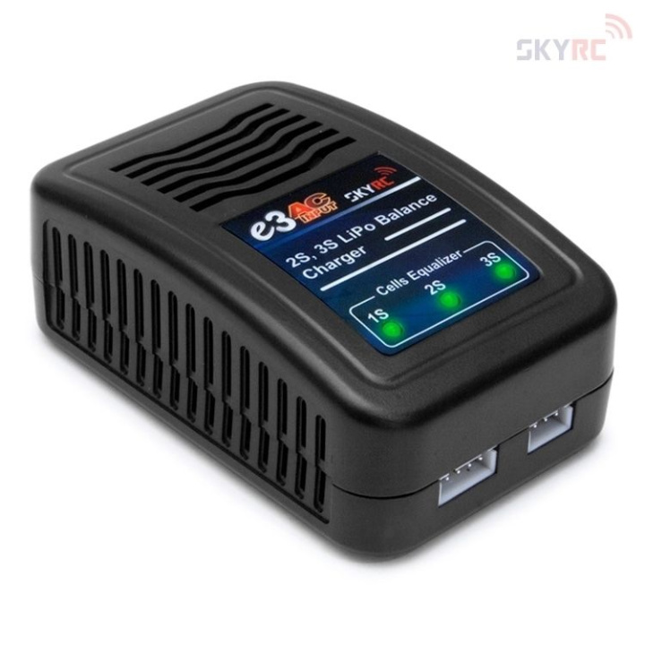 SkyRC e3-V2 2-3S LiPo Laddare 240VAC i gruppen Katalog / Tillbehör & Delar / Laddare & Nätaggregat hos Minicars Hobby Distribution AB (SK100081)