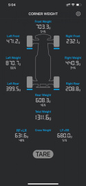 Corner Weight System Bluetooth SkyRC