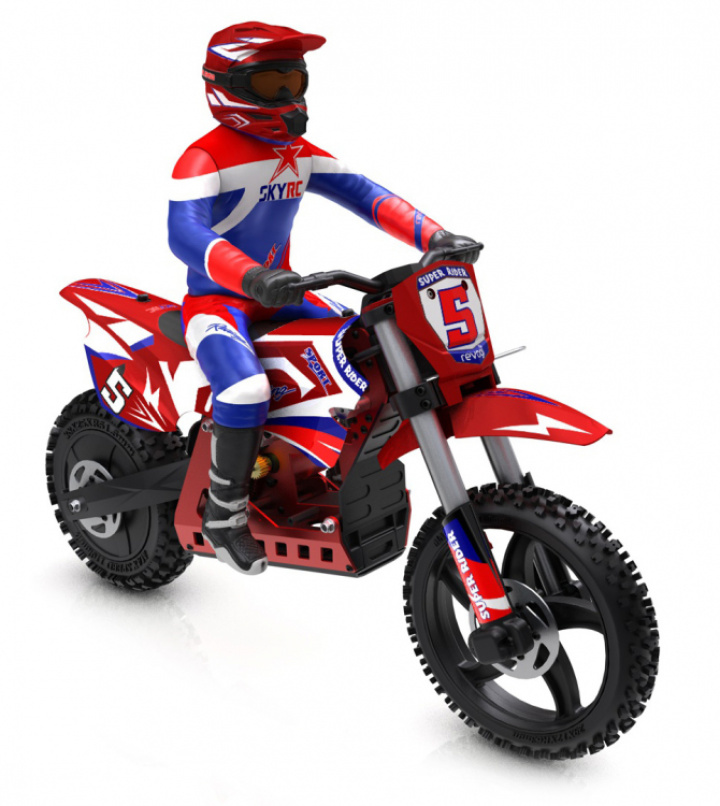 SR5 Super Rider Motorcykel 1/4 RTR i gruppen Katalog / Fabrikat / S / SkyRC / Motorcykel hos Minicars Hobby Distribution AB (SK700001-05)