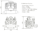 FS-B400 4-Cyl Boxer Metanolmotor 4-Takt Byggsats