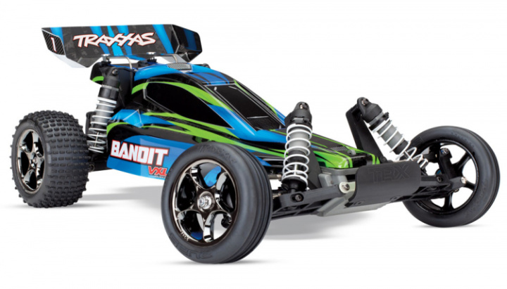 Bandit VXL 2WD 1/10 RTR TQi TSM Blå - Utan Batt/Ladd* UTGÅTT i gruppen Katalog / Övrigt / Kyrkogård hos Minicars Hobby Distribution AB (TRX24076-4-BLU)