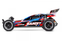 Bandit 2WD 1/10 RTR TQ EHD Röd USB-C Laddare/ 7 cell NiMH 3000mAh