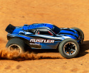 Rustler 2WD 1/10 RTR TQ Blå USB - Med Batteri/Laddare*