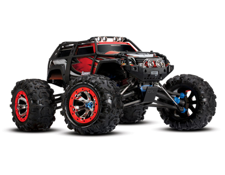 Summit 4WD 1/10 RTR TQi LED Röd - Utan Batt/Laddare* UTGÅTT i gruppen Katalog / Övrigt / Kyrkogård hos Minicars Hobby Distribution AB (TRX56076-4-RED)