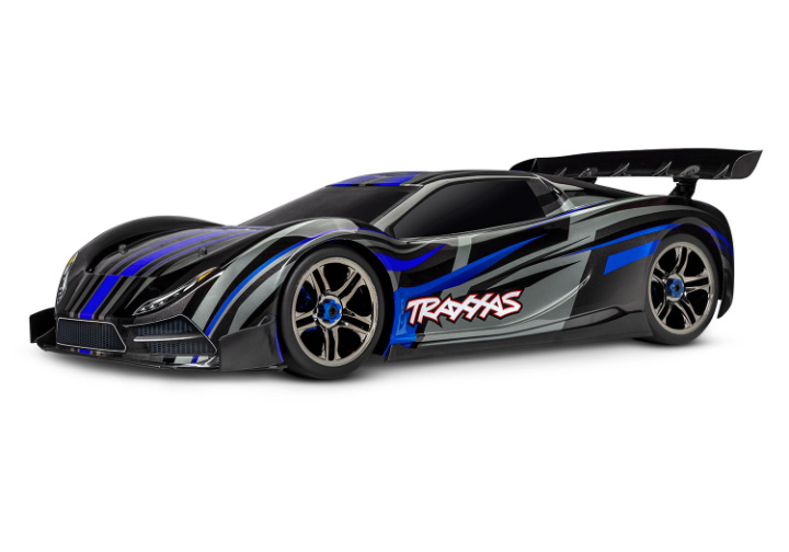 XO-1 Supercar 1/7 RTR TQi Telemetri TSM Blå i gruppen Katalog / Fabrikat / T / Traxxas / Modeller hos Minicars Hobby Distribution AB (TRX64077-3-BLUEX)