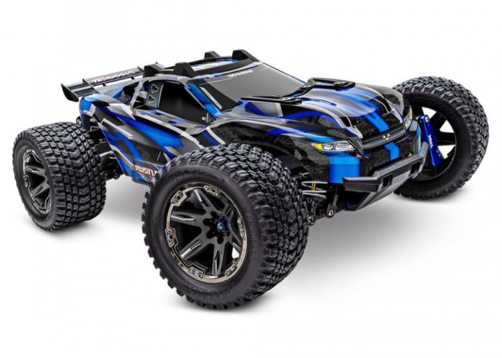 Rustler 4x4 Ultimate VXL 1/10 RTR TQ Blå i gruppen Katalog / Fabrikat / T / Traxxas / Modeller hos Minicars Hobby Distribution AB (TRX67097-4-BLUE)