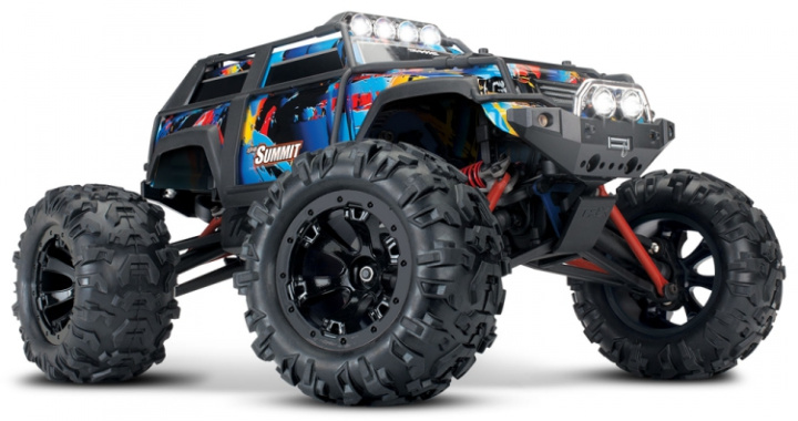 Summit 1/16 4WD RTR med Batteir & Laddare* Utgått i gruppen Katalog / Fabrikat / T / Traxxas / Modeller hos Minicars Hobby Distribution AB (TRX72054-1)