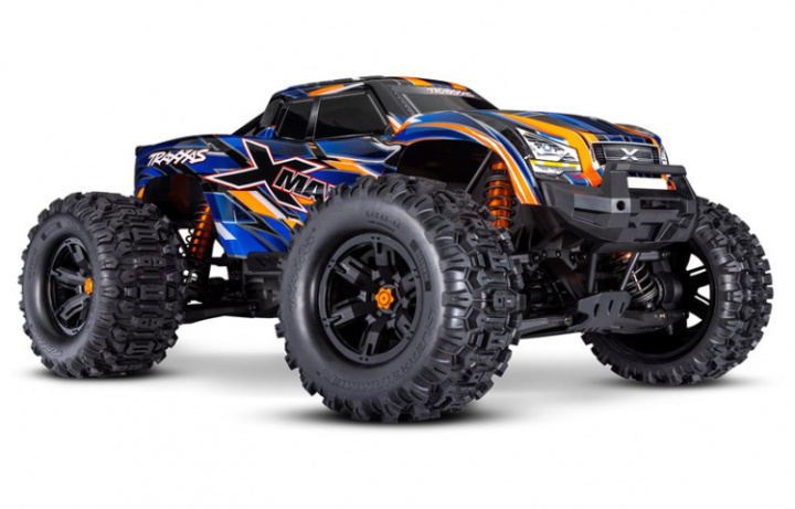 X-Maxx 8S Belted 4WD Brushless TQi TSM Orange i gruppen Katalog / Fabrikat / T / Traxxas / Modeller hos Minicars Hobby Distribution AB (TRX77096-4-ORNG)