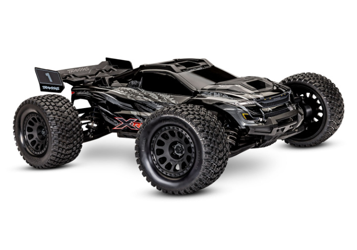 XRT Race Truck 8s TQi TSM RTR Svart i gruppen Katalog / Fabrikat / T / Traxxas / Modeller hos Minicars Hobby Distribution AB (TRX78086-4-BLK)