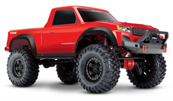 TRX-4 Sport Scale Crawler Truck 1/10 RTR Röd* UTGÅTT i gruppen Katalog / Övrigt / Kyrkogård hos Minicars Hobby Distribution AB (TRX82024-4-RED)