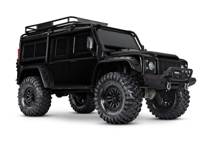 TRX-4 Scale & Trail Crawler Land Rover Defender Svart RTR* i gruppen Katalog / Övrigt / Kyrkogård hos Minicars Hobby Distribution AB (TRX82056-4-BLK)