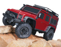 TRX-4 Land Rover Defender Clipless Röd RTR