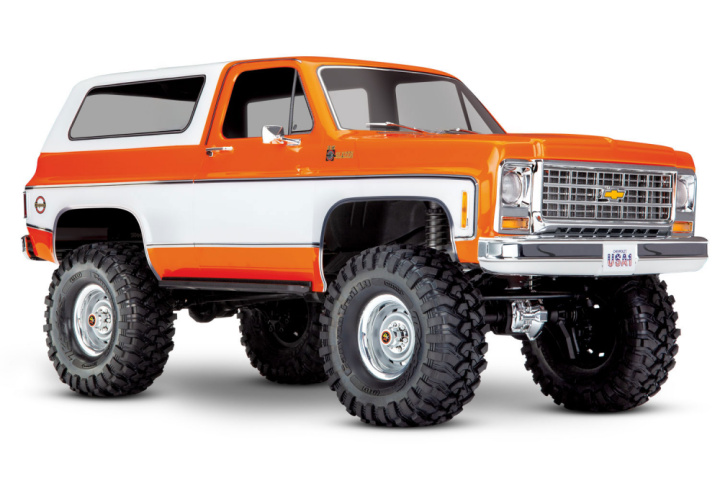 TRX-4 Chevy Blazer 1979 1/10 RTR Clipless Orange i gruppen Katalog / Fabrikat / T / Traxxas / Modeller hos Minicars Hobby Distribution AB (TRX82276-4-ORNG)