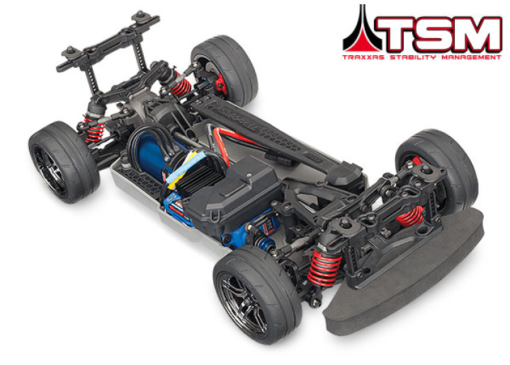 4-Tec 2.0 VXL 4WD TQi TSM utan Kaross, Batteri & Ladd UTGÅTT i gruppen Katalog / Övrigt / Kyrkogård hos Minicars Hobby Distribution AB (TRX83076-4)