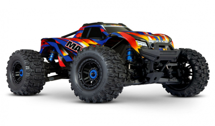 MAXX med WideMAXX 4x4 1/10 RTR TQi TSM Gul* i gruppen Katalog / Fabrikat / T / Traxxas / Modeller hos Minicars Hobby Distribution AB (TRX89086-4-YLW)