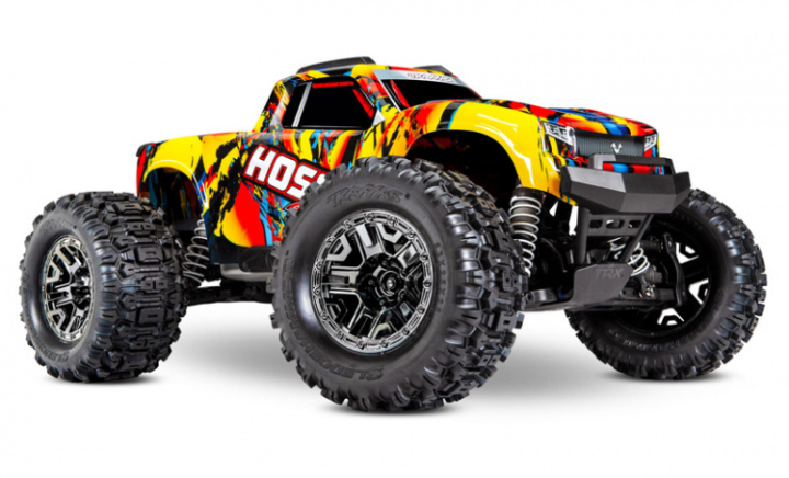 HOSS 4x4 VXL 1/10 RTR TQi TSM Solar Flare* i gruppen Katalog / Fabrikat / T / Traxxas / Modeller hos Minicars Hobby Distribution AB (TRX90076-4-SLRF)