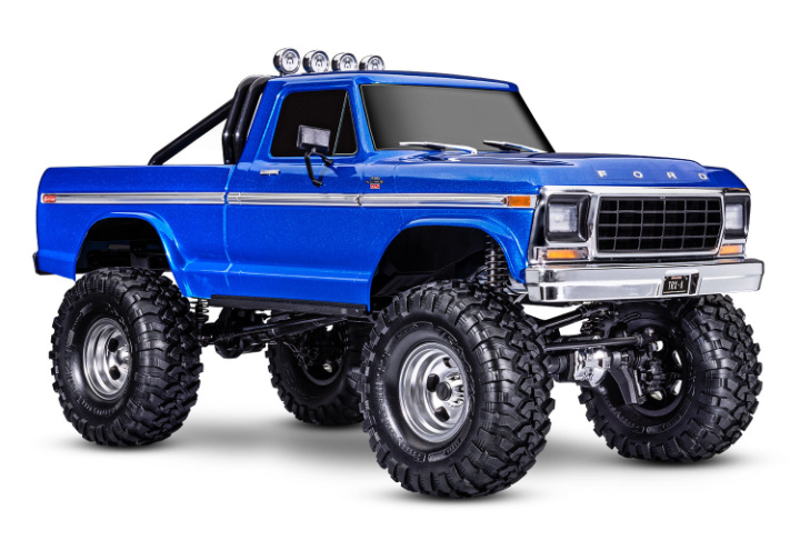 TRX-4 Crawler F150 High Trail Blå RTR i gruppen Katalog / Fabrikat / T / Traxxas / Modeller hos Minicars Hobby Distribution AB (TRX92046-4-BLUE)