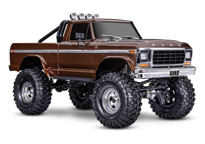 TRX-4 Crawler F150 High Trail Brun RTR i gruppen Katalog / Fabrikat / T / Traxxas / Modeller hos Minicars Hobby Distribution AB (TRX92046-4-BROWN)