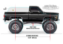 TRX-4 Crawler Chevrolet K10 High Trail Svart RTR