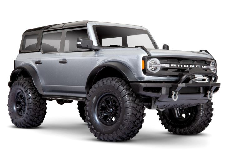 TRX-4 Ford Bronco 2021 Crawler RTR Silver* i gruppen Katalog / Fabrikat / T / Traxxas / Modeller hos Minicars Hobby Distribution AB (TRX92076-4-SLVR)