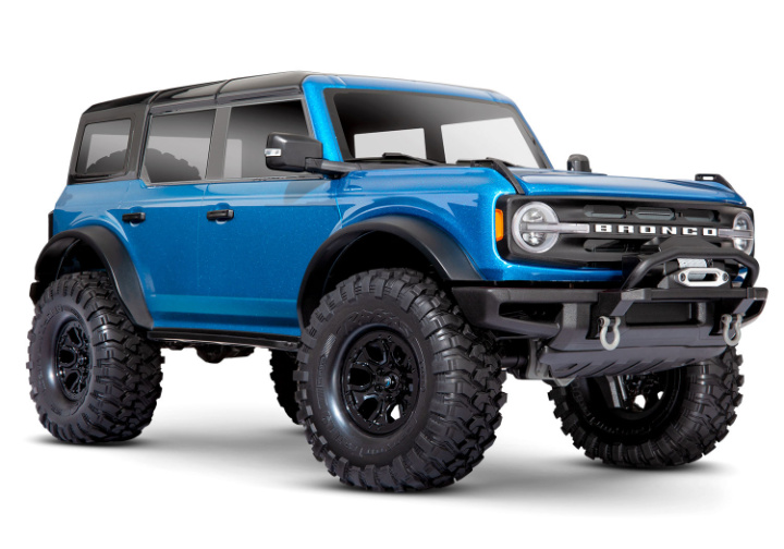 TRX-4 Ford Bronco 2021 Crawler RTR Blå i gruppen Katalog / Fabrikat / T / Traxxas / Modeller hos Minicars Hobby Distribution AB (TRX92076-4-VBLU)