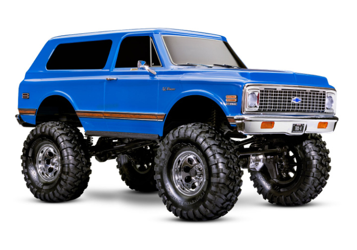 TRX-4 Crawler 1972 Blazer High Trail Blå RTR i gruppen Katalog / Fabrikat / T / Traxxas / Modeller hos Minicars Hobby Distribution AB (TRX92086-4-BLUE)