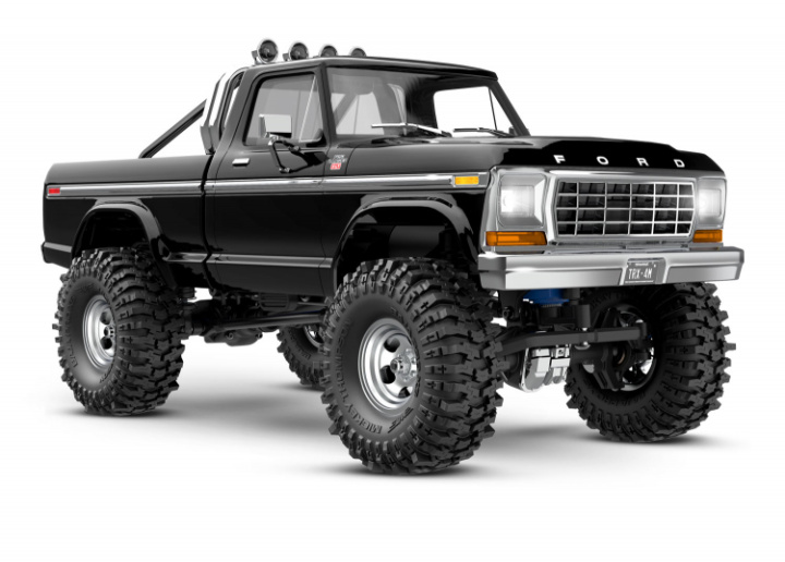 TRX-4M Ford F-150 High Trail RTR Svart - 2S LiPo/USB Laddare i gruppen Katalog / Fabrikat / T / Traxxas / Modeller hos Minicars Hobby Distribution AB (TRX97044-1-BLK)