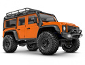 TRX-4M 1/18 Land Rover Defender Crawler Orange RTR - 2S LiPo/USB Laddare