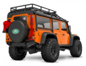 TRX-4M 1/18 Land Rover Defender Crawler Orange RTR - 2S LiPo/USB Laddare