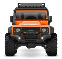 TRX-4M 1/18 Land Rover Defender Crawler Orange RTR - 2S LiPo/USB Laddare