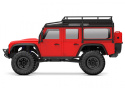 TRX-4M 1/18 Land Rover Defender Crawler Röd RTR - 2S LiPo/USB Laddare