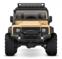 TRX-4M 1/18 Land Rover Defender Crawler Tan RTR - 2S LiPo/USB Laddare