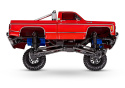 TRX-4M Chevrolet K-10 High Trail RTR Blå - 2S LiPo/USB Laddare