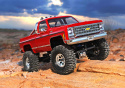 TRX-4M Chevrolet K-10 High Trail FD Röd - 2S LiPo/USB Laddare