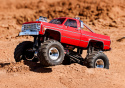 TRX-4MT Chevrolet K-10 Monster Truck RTR Röd - 2S LiPo/USB Laddare