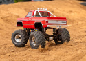 TRX-4MT Chevrolet K-10 Monster Truck RTR Röd - 2S LiPo/USB Laddare