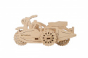 Ugears Coloring Hagrid´s Flying Motorbike