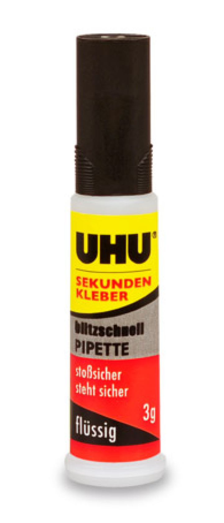 UHU Super Glue Pipette 3g Blister i gruppen Katalog / Fabrikat / U / UHU / Lim hos Minicars Hobby Distribution AB (UHU840590)