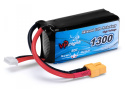 Li-Po Batteri 4S 15,2V(HV) 1300mAh 80C XT60-kontakt